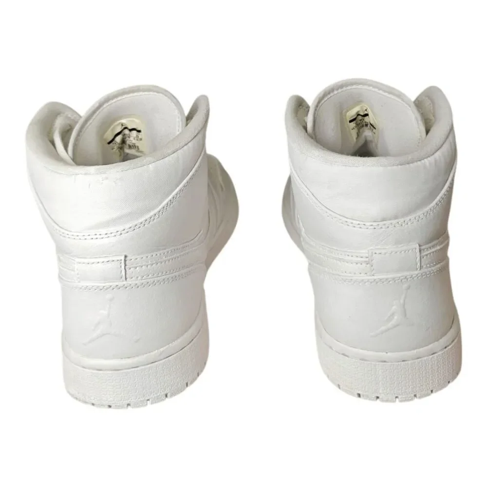 NIKE Air Jordan 1 Retro Mid 'White' Sneakers Size 11